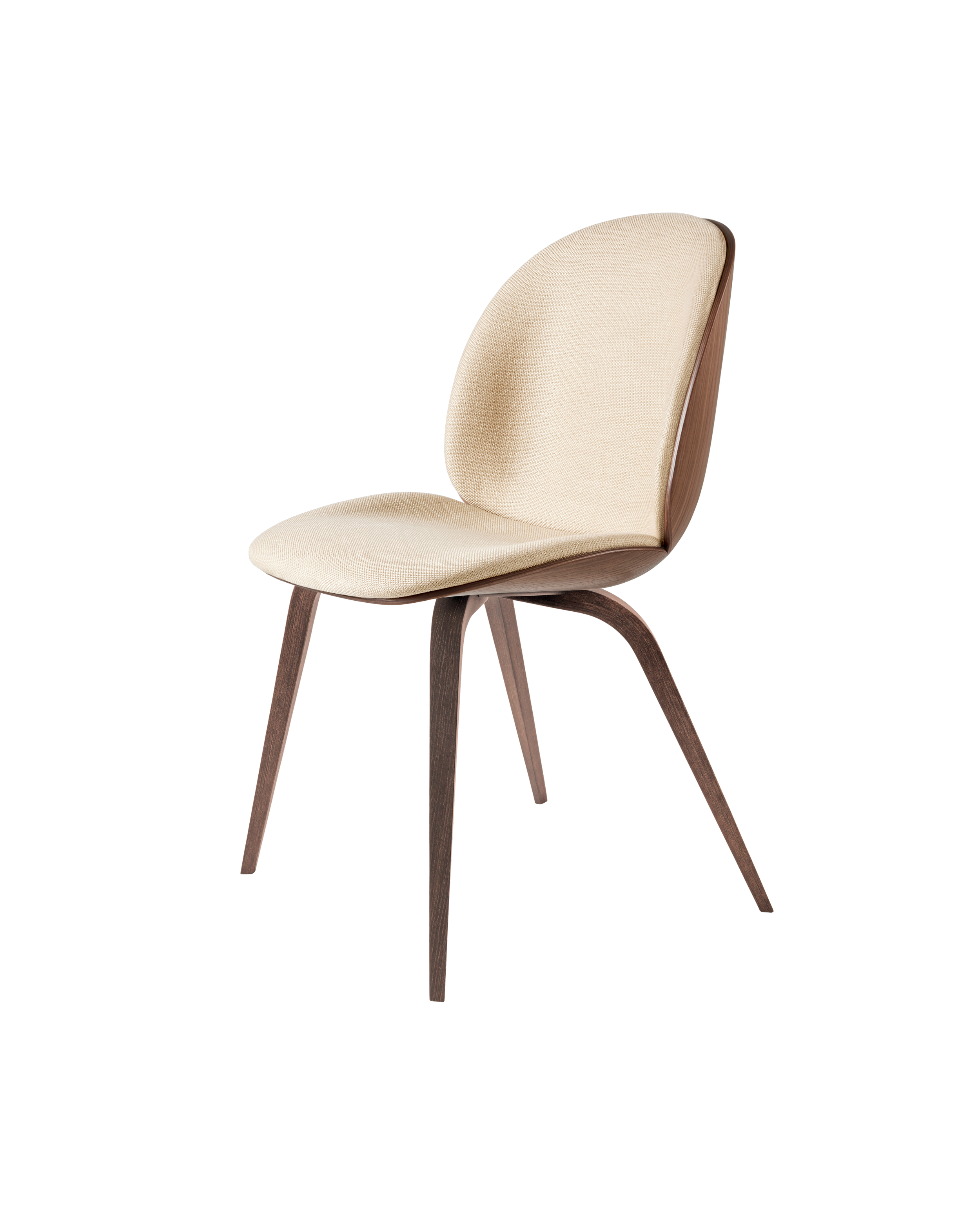 GUBI Beetle Dining Chair, Fully Upholstered